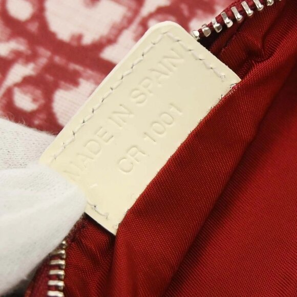 Christian Dior Red Trotter Saddle Handbag - Picture 10 of 10